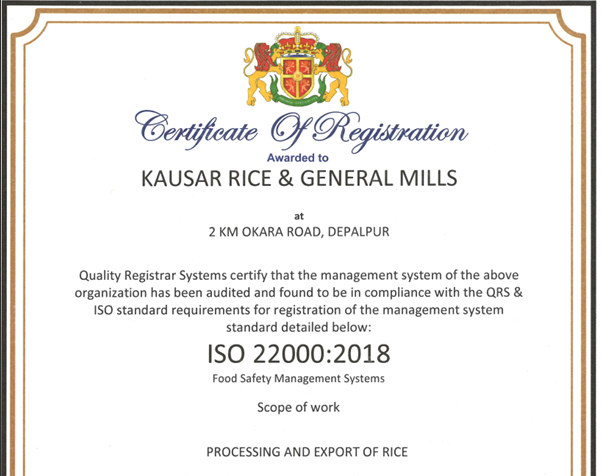 KAUSAR RICE AQP-40023